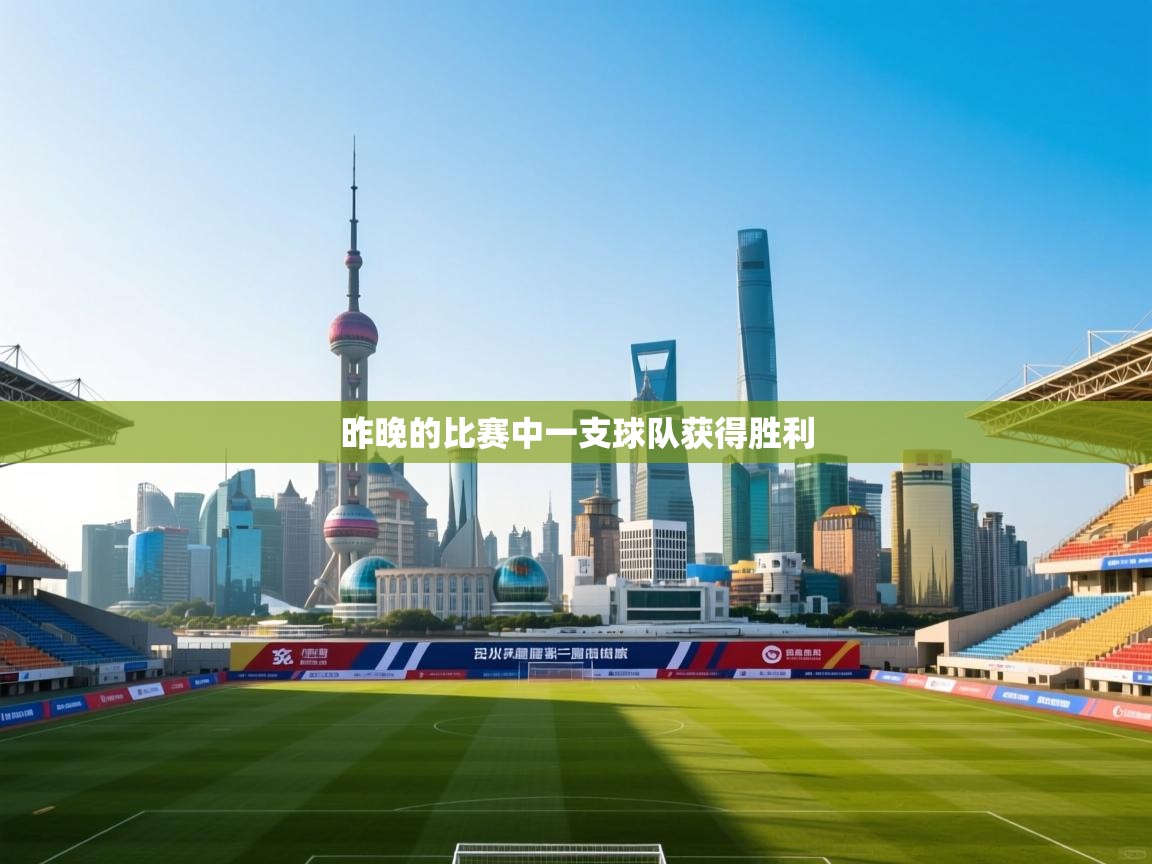 昨晚的比赛中一支球队获得胜利 第2张